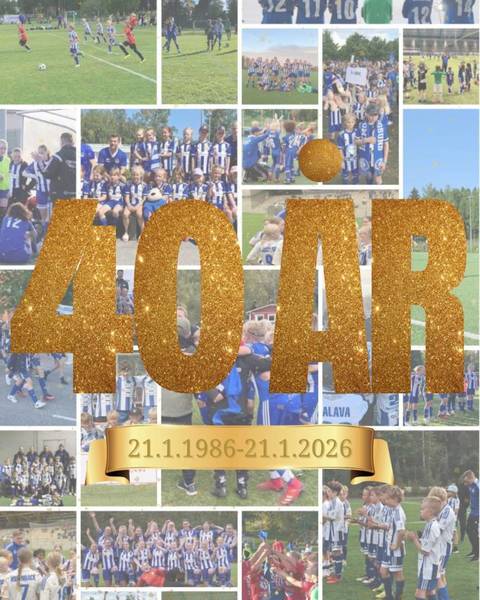 40 år av fotbollsglädje