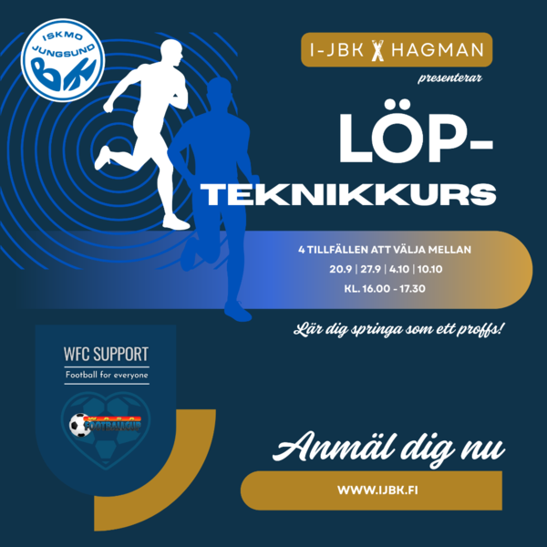 Löpteknikkurs med sprintcoach Hagman - anmälan öppen