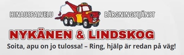 Bärgningstjänst - Hinauspalvelu Nykänen & Lindskog