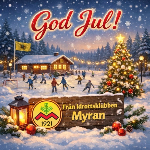 God Jul från Idrottsklubben Myran