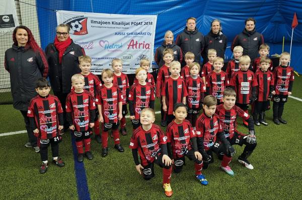 Ilmajoen Kisailijoiden Pojat 2018 -joukkueen vuosi alkoi reippaasti