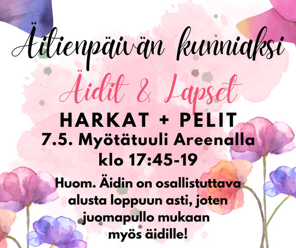 Äidit vs lapset - Äitienpäivän erikoistapahtuma ⚽