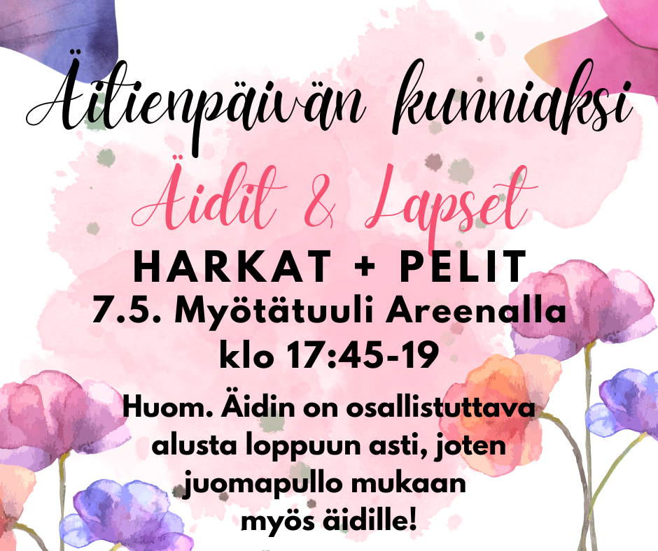 Äidit vs lapset - Äitienpäivän erikoistapahtuma ⚽