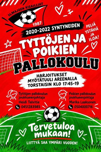 Pallokoulujen uusi kausi starttaa!