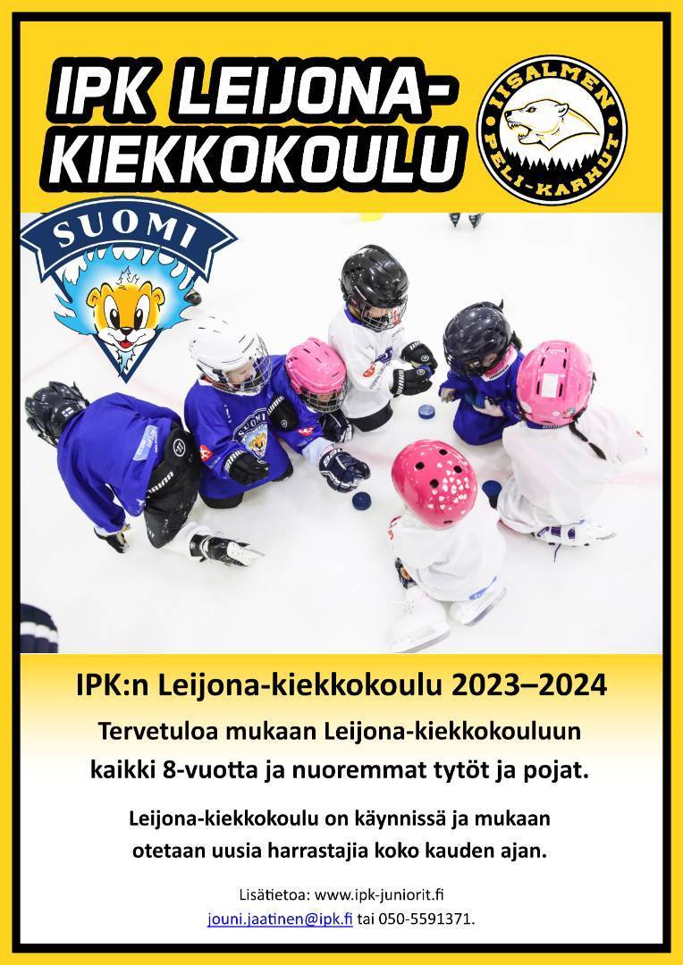 IPK Leijonakiekkokoulu 2023-2024
