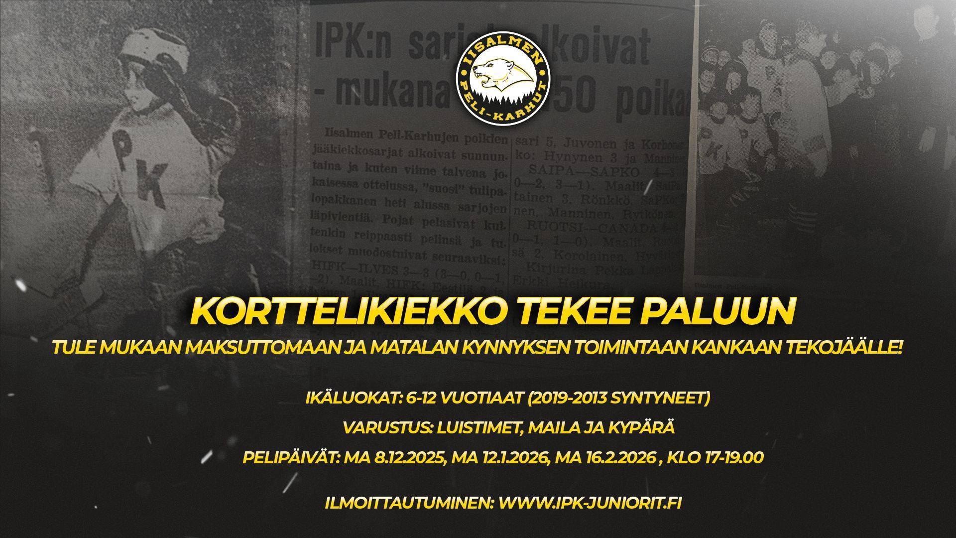 Korttelikiekko tekee paluun