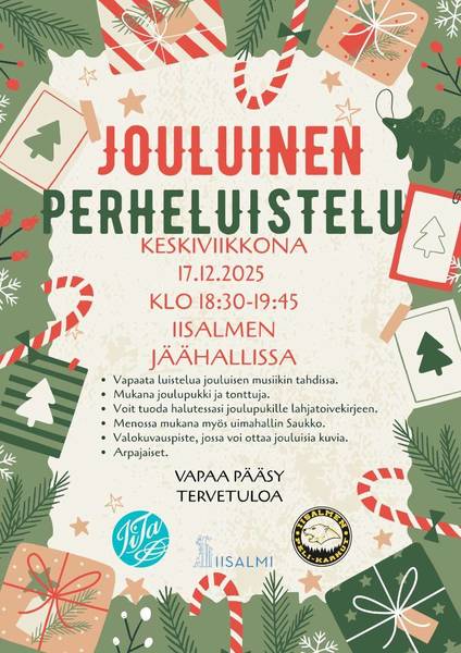 Jouluinen perheluistelu