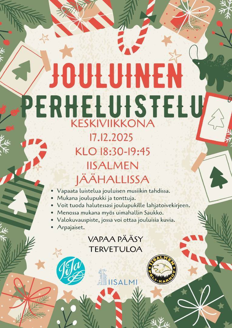 Jouluinen perheluistelu