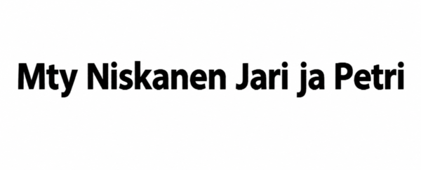 Mty Niskanen Jari ja Petri