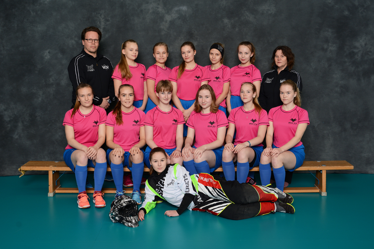 B-tytöt joukkue 2017-2018