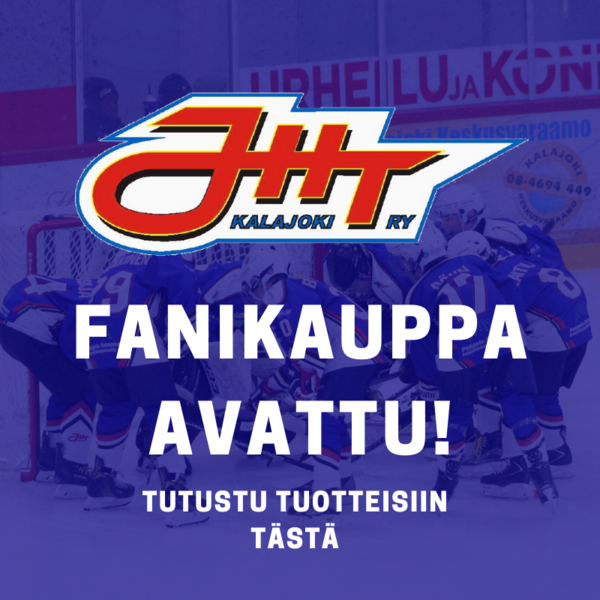 JHT:n fanituote kauppa on avattu!