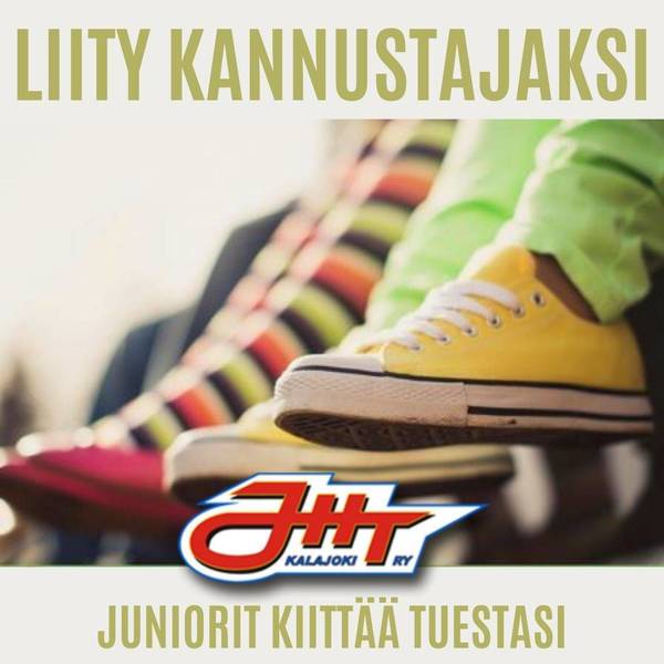 Tue JHT Junioreita! Liity kannustajaksi