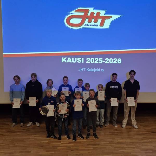 JHT Juniorit palkitsi kauden 25-26 päättäjäisissä!