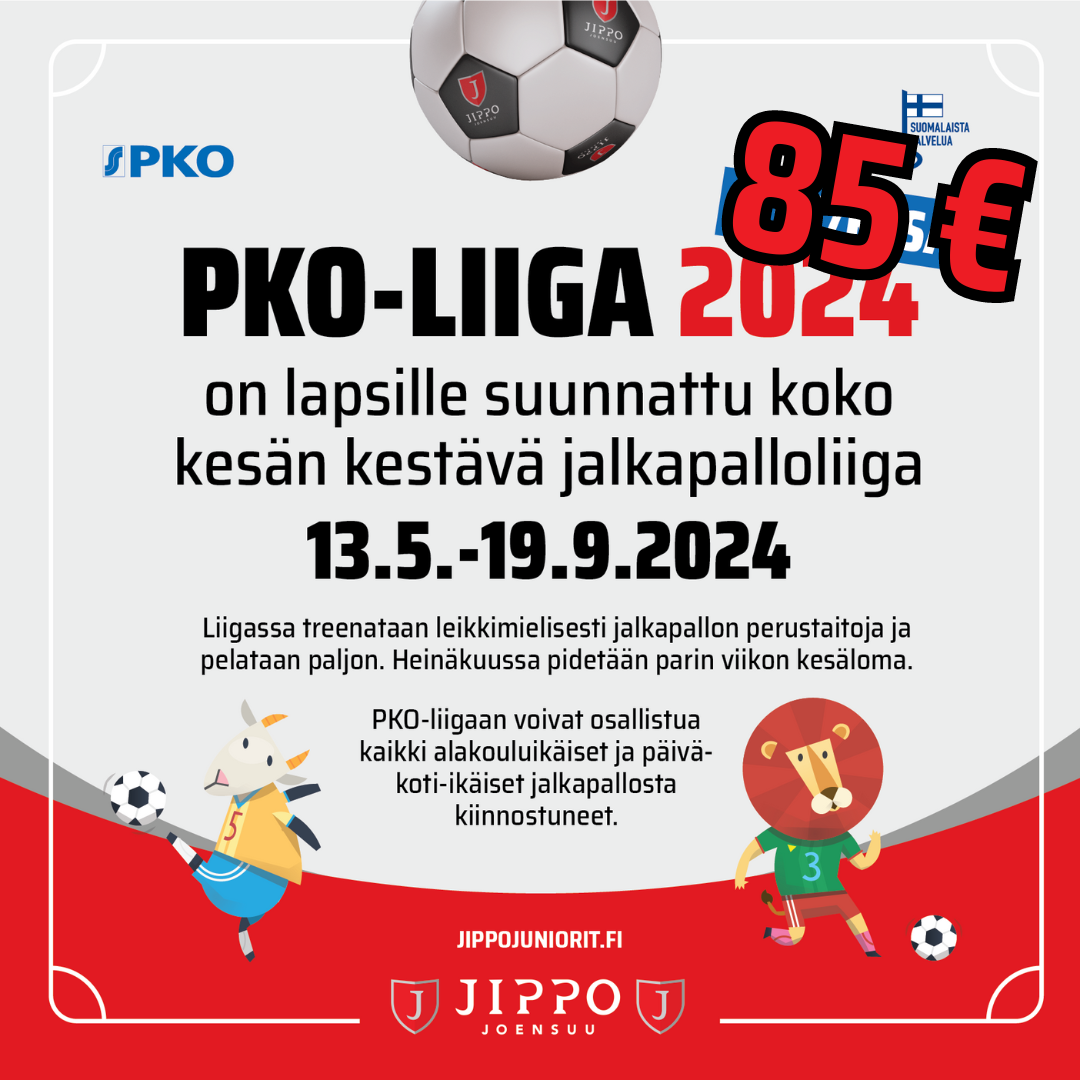 PKO-liigan loppukausi nyt 85€