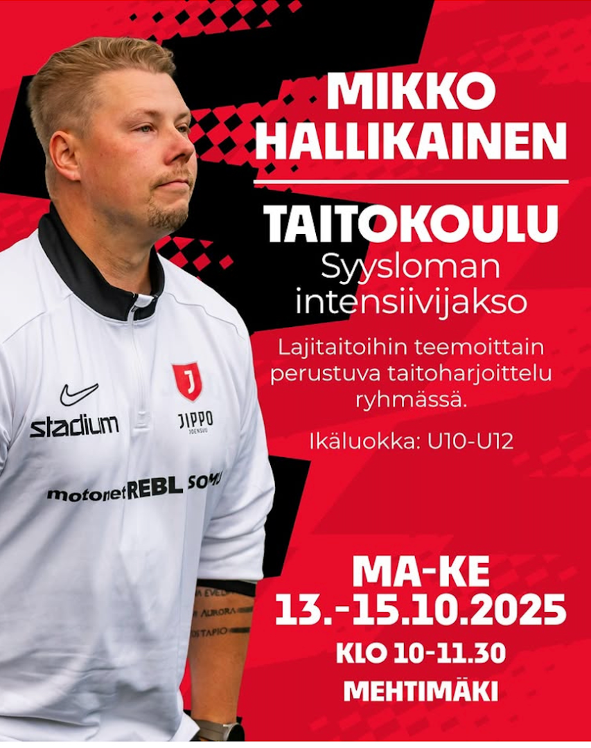 Syysloman taitokoulu U10-12 ikäluokille
