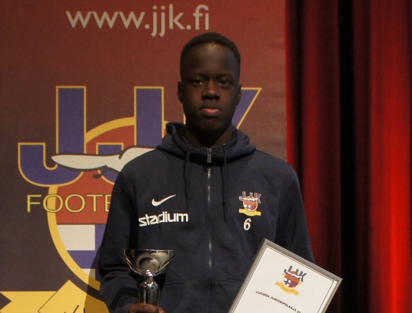 Emmanuel Patut U16 maajoukkueen mukana Baltic Cupissa 