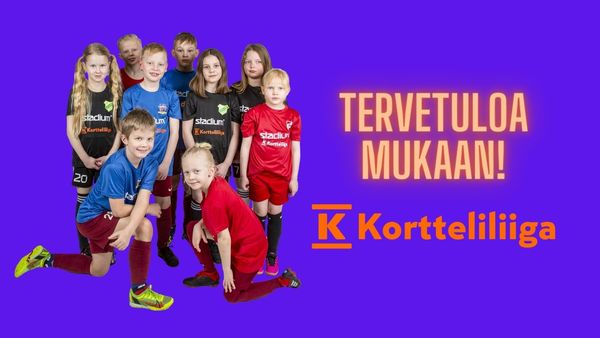 K kortteliliiga - Jalkapallokesä 5-11v. ikäisille lapsille. Jotta kesällä olisi kivempaa. 
