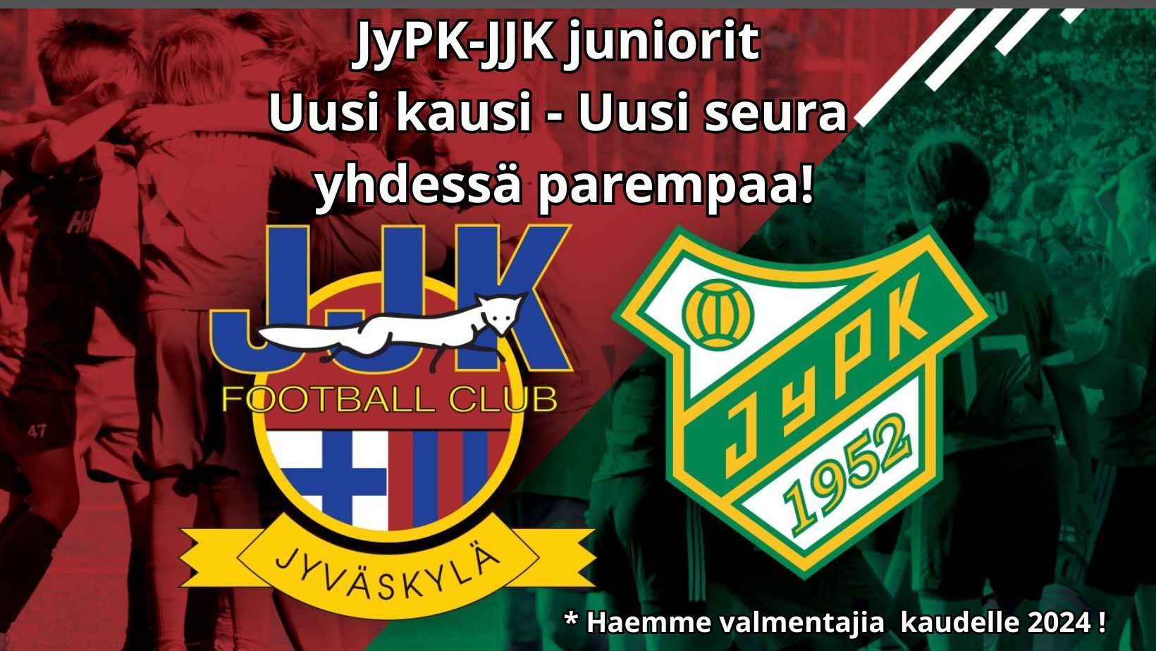 Uusi kausi - historiallinen muutos!  JyPK-JJK juniorit ry aloittaa.