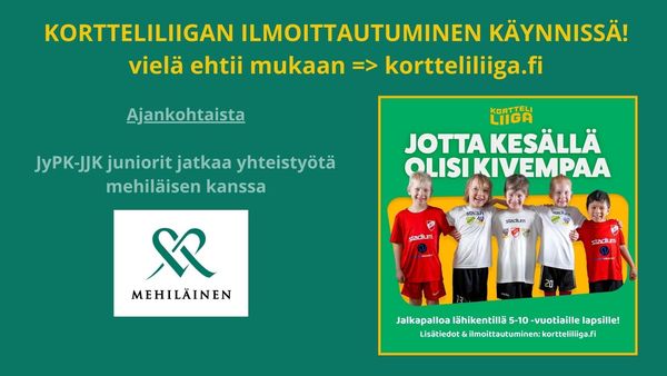Yhteistyö Mehiläisen kanssa jatkuu! Uusi seura - uudet rekisteröitymiset
