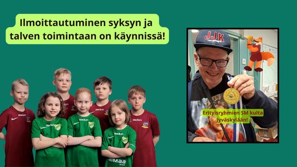 Tervetuloa mukaan JyPK-JJK juniorien toimintaan!