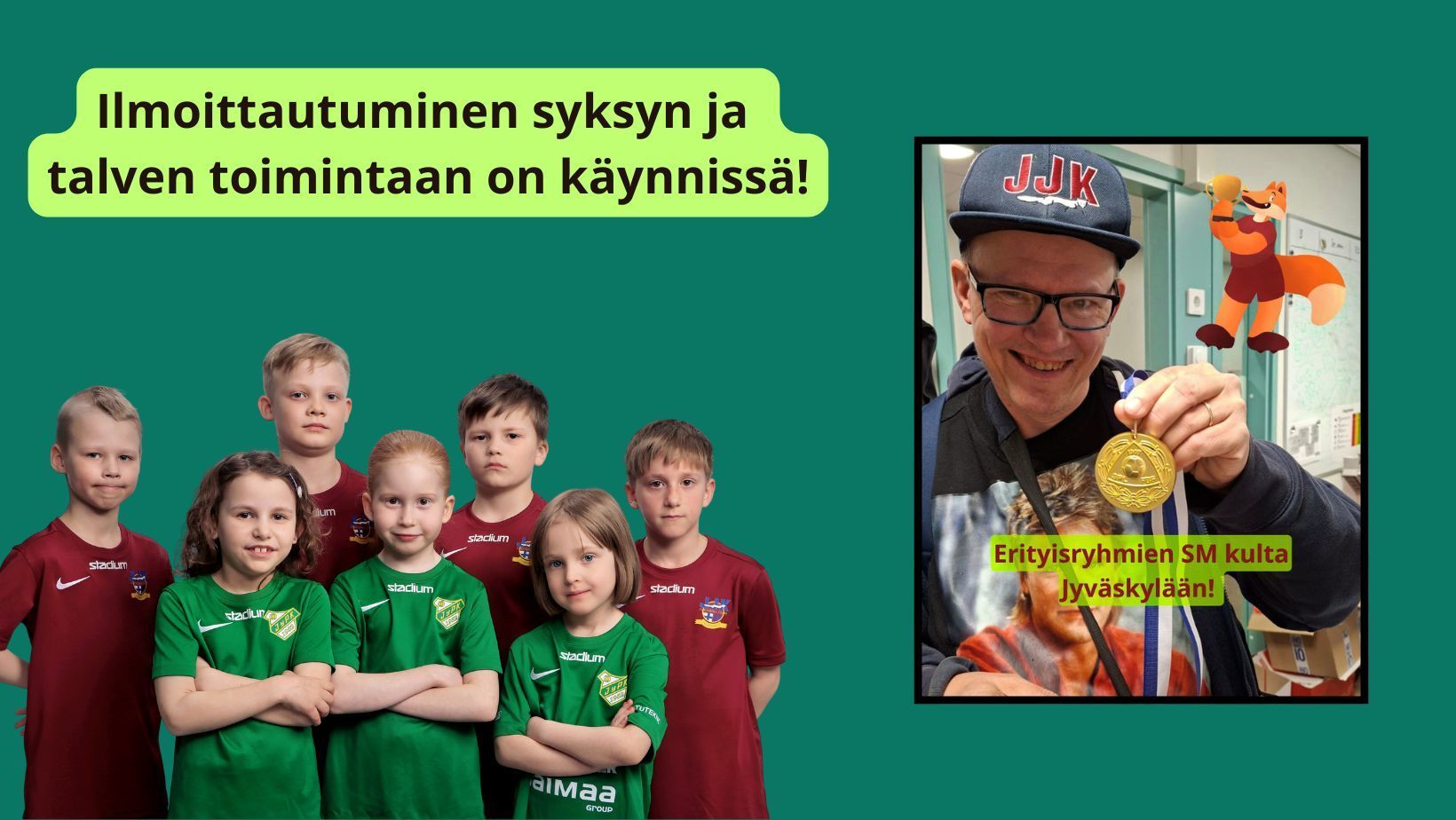 Tervetuloa mukaan JyPK-JJK juniorien toimintaan!