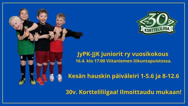 Kesän hauskin päiväleiri 1-5.6 ja 8-12.6. 