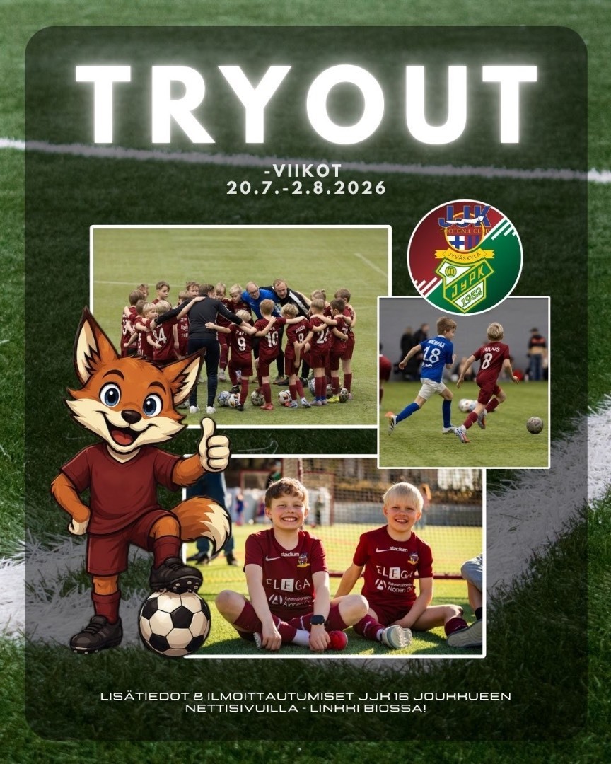 JJK 16 TRYOUT 20.7.- 2.8.2026