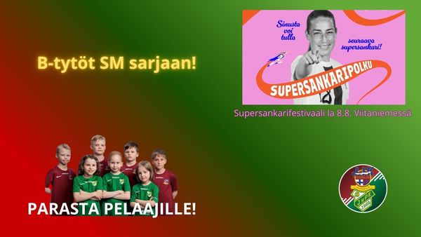 Seuran toimisto suljettu 29.6.-24.7.