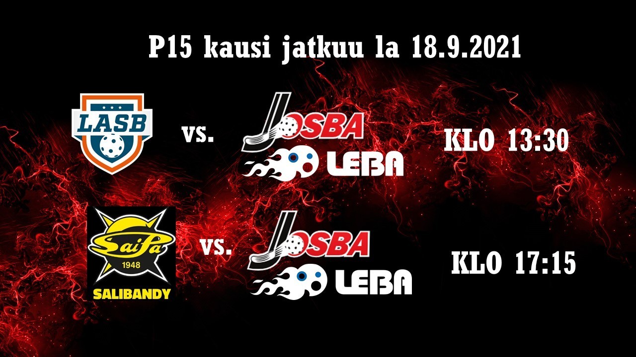 Josba/LeBa P15 pelaa Porvoossa la 18.9.