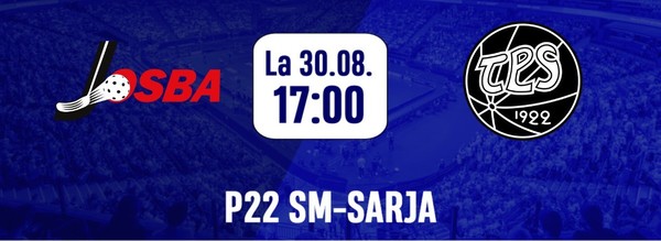 Josba P22 avaa SM-sarjan TPS:ää vastaan lauantaina Areenalla klo 17 