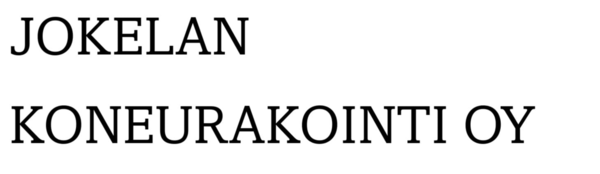 Jokelan Koneurakointi