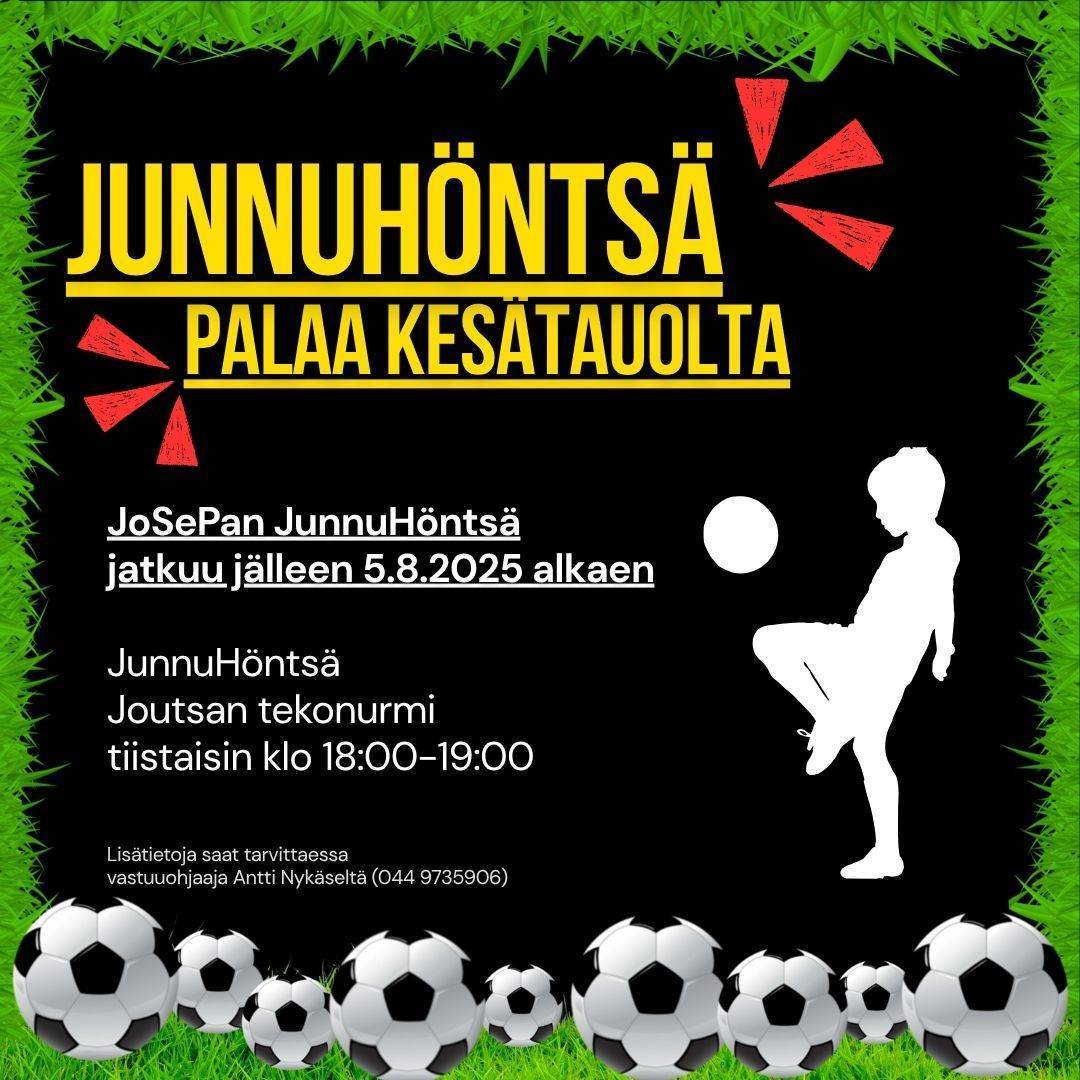 JunnuHöntsä palaa kesätauolta