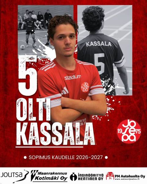 Olti Kassala jatkaa tulevalle kaudelle! 