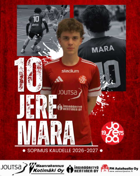 Jere Mara JoSePassa myös ensi kaudella! 