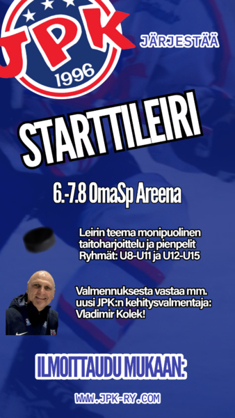 JPK:n järjestämä Starttileiri 6.-7.8!