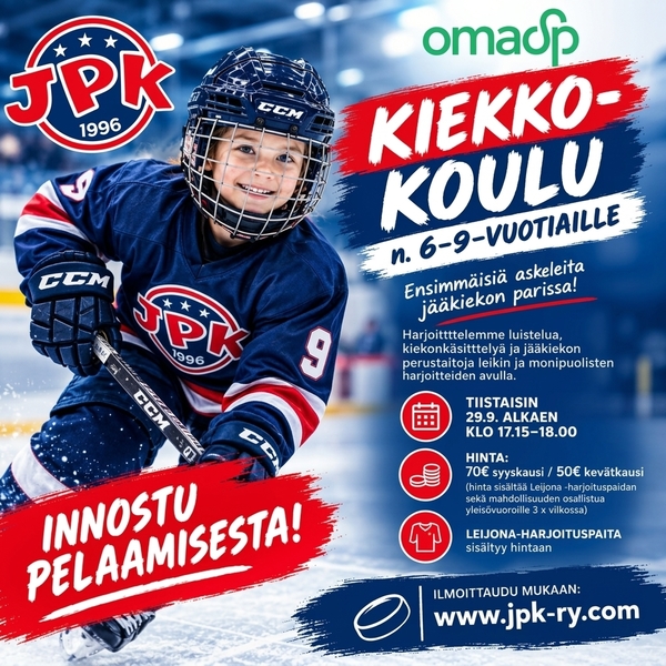 OmaSP Kiekkokoulu alkaa ti 29.9!