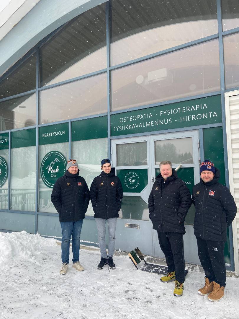 Peak Fysio Oy:n ja Haukkojen yhteistyö 