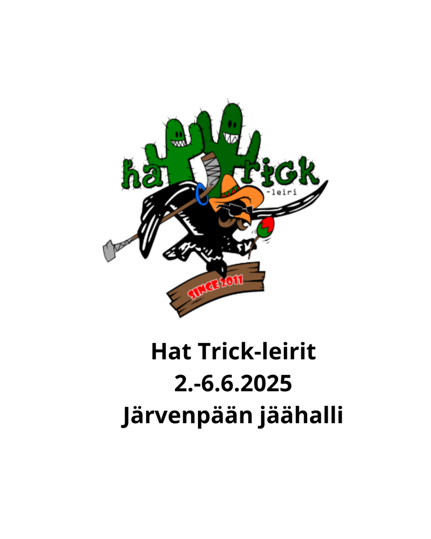 Kesäloman Hat trick-leirit viikolla 23