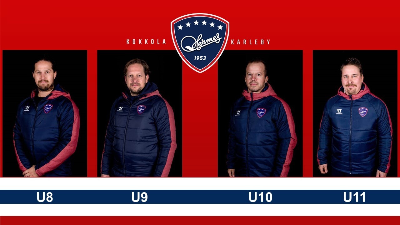U8-U11 Vastuuvalmentajat kaudelle 2022-23