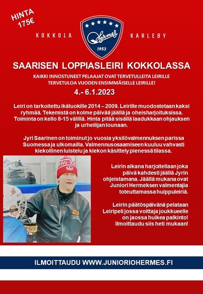 Jyri Saarisen Loppiaisleiri 2023 Kokkolassa!