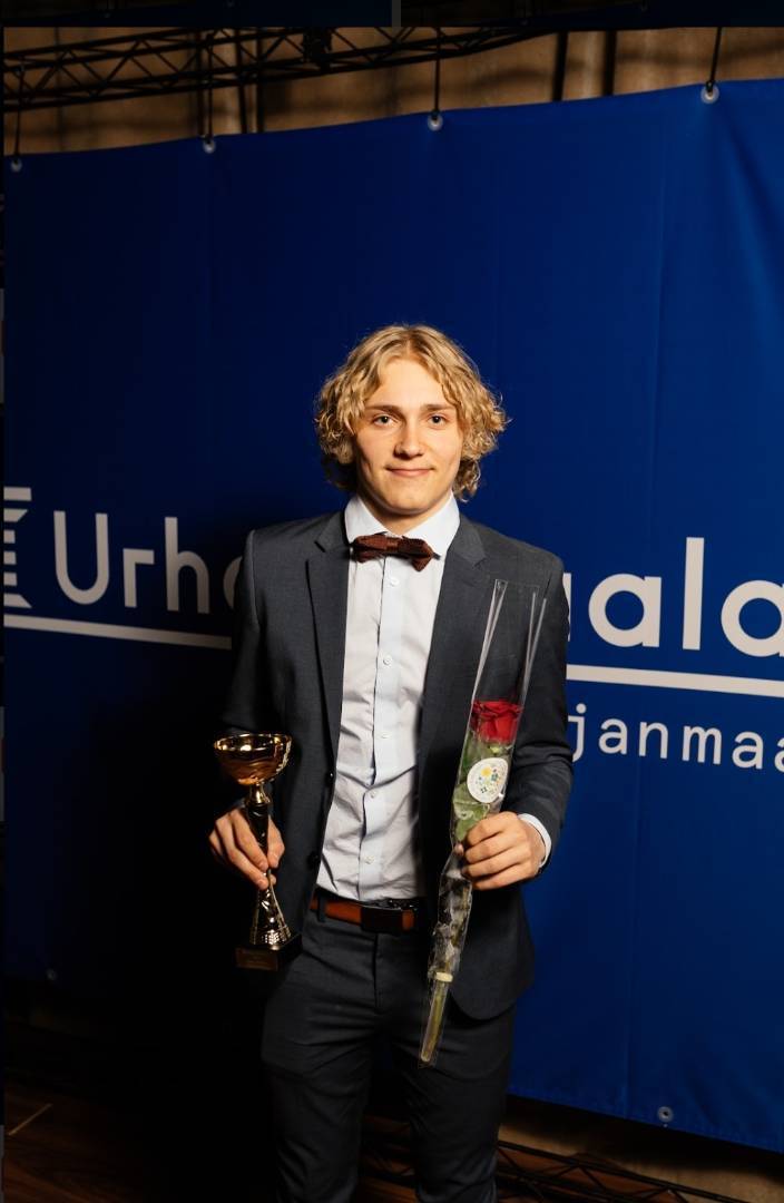 Jesper Kotajärvi palkittiin Keski-Pohjanmaan Urheilugaalassa