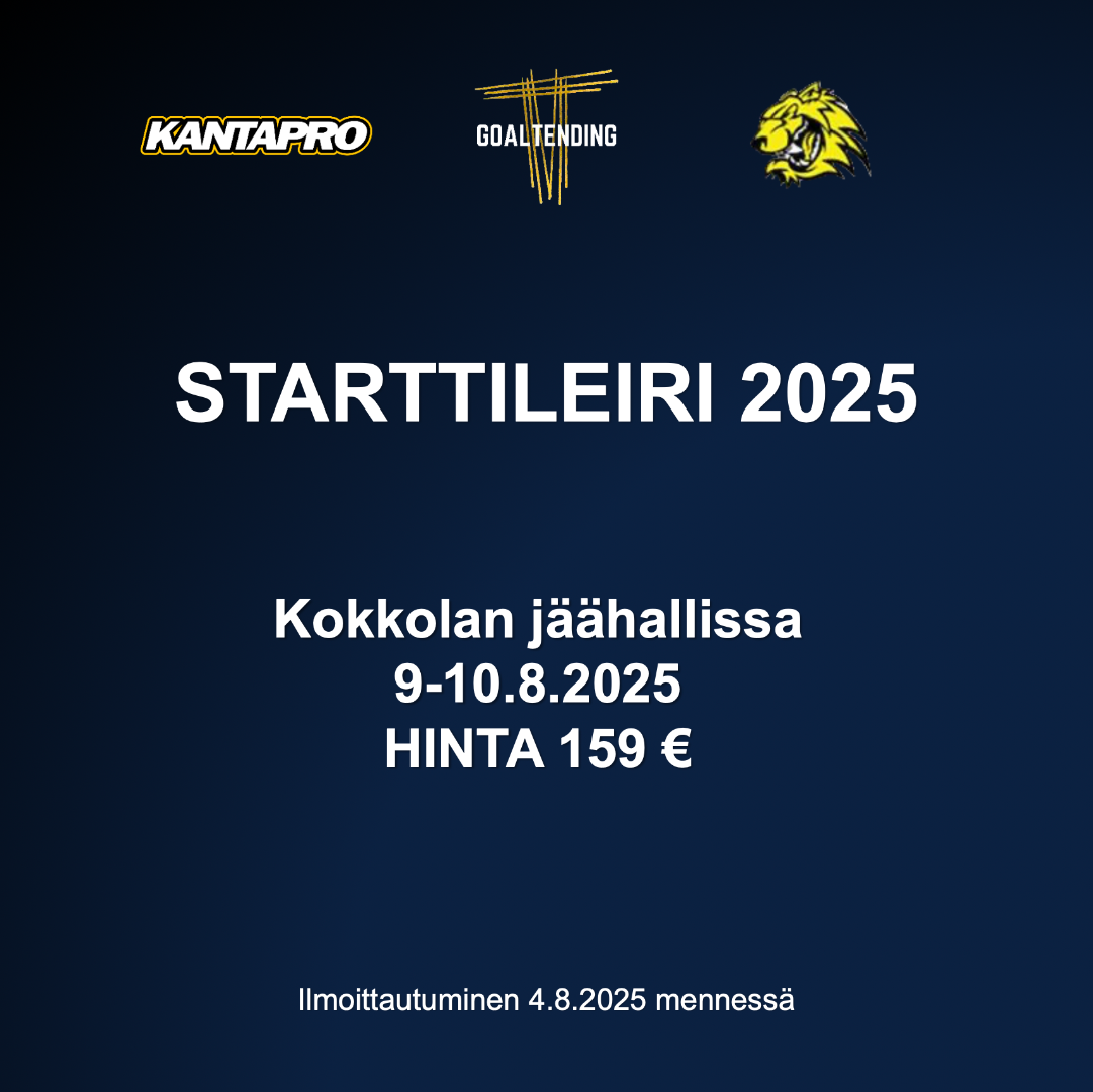 KTA:n ja Juniori Hermeksen STARTTILEIRI 2025. TYTÖILLE OMA RYHMÄ!