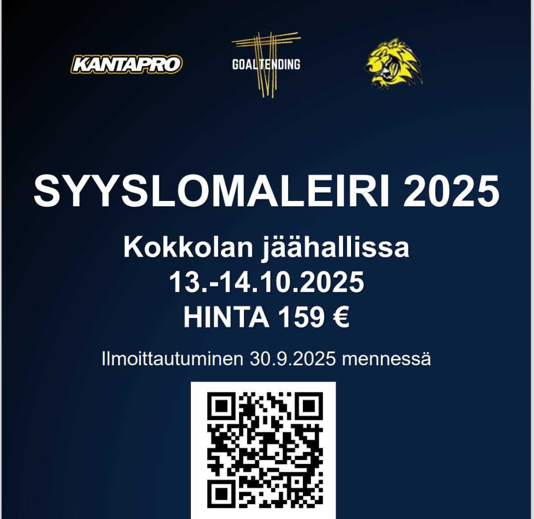 KTA & Juniori Hermeksen Syyslomaleiri ikäryhmälle U8-U15!
