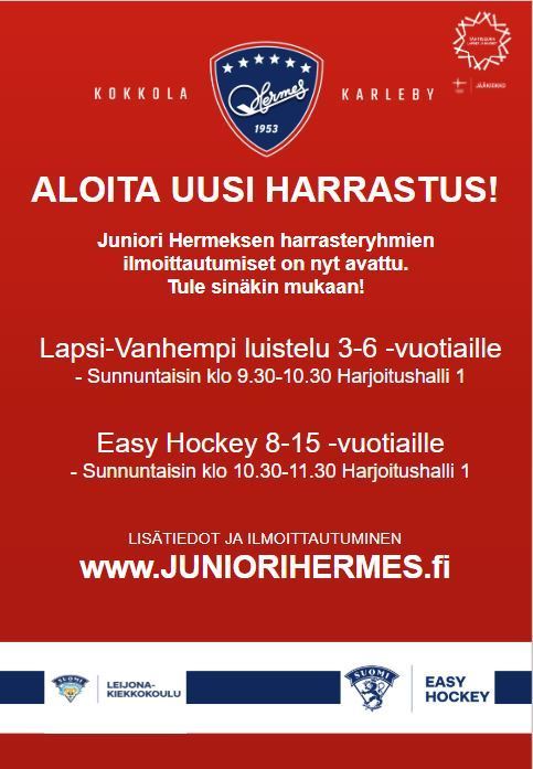 Aloita uusi harrastus!