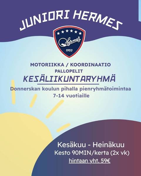KESÄLIIKUNTARYHMÄ