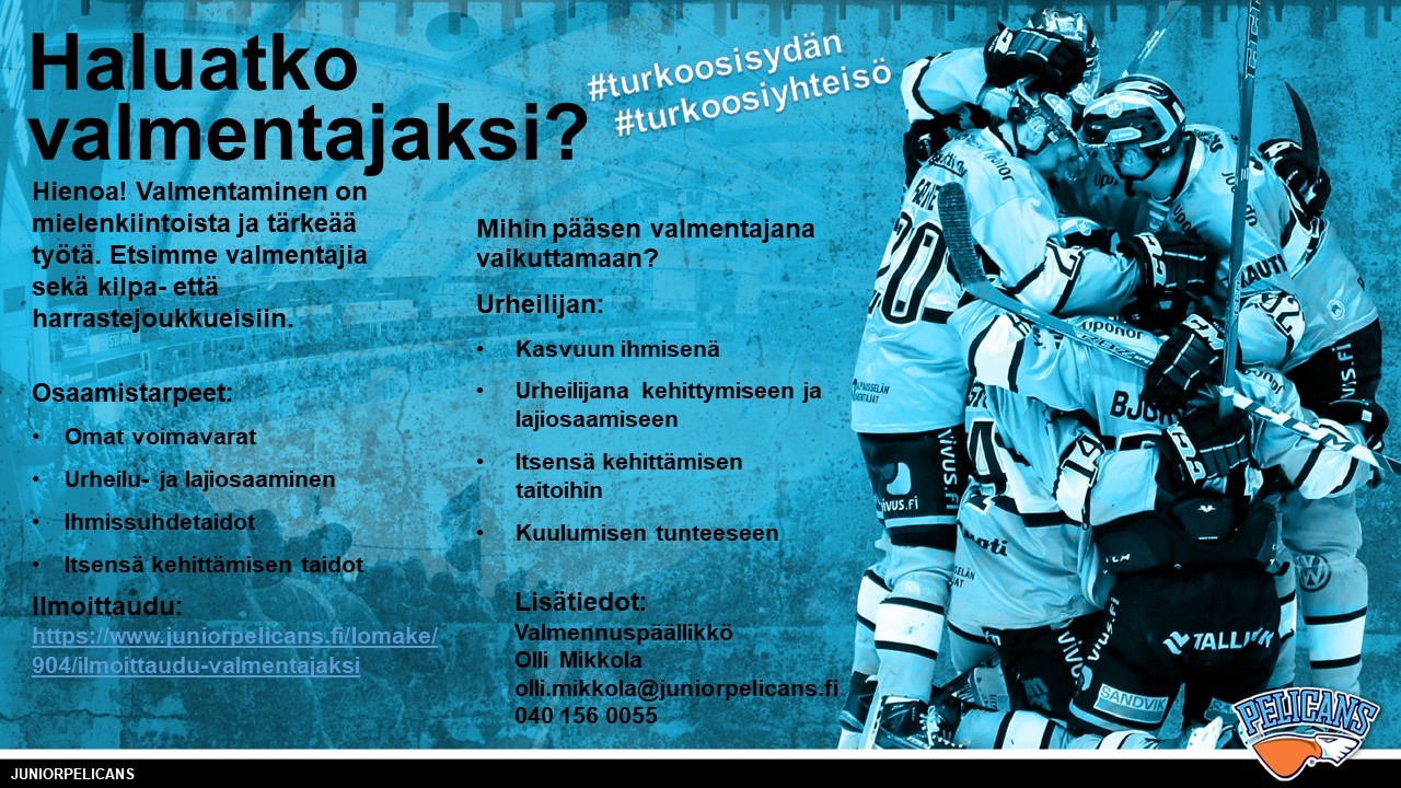 Kiinnostaako valmentaminen?