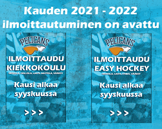 Ilmoittaudu nyt Kiekkokouluun ja Easy Hockey-joukkueisiin!