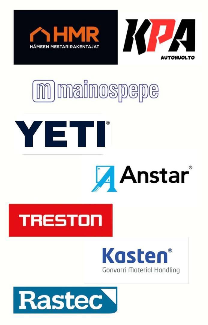 Joukkueen sponsoreita kaudella 25-26