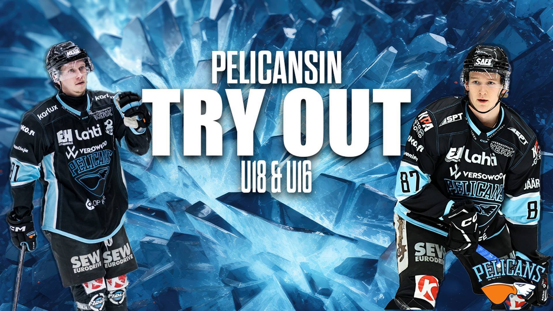 Pelicansin U16 ja U18 Try Out kaudelle 2026–27 alkaa pian - hae mukaan nyt!