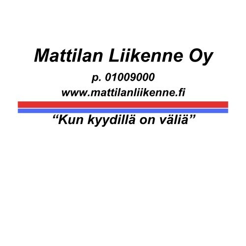 Mattilan Liikenne
